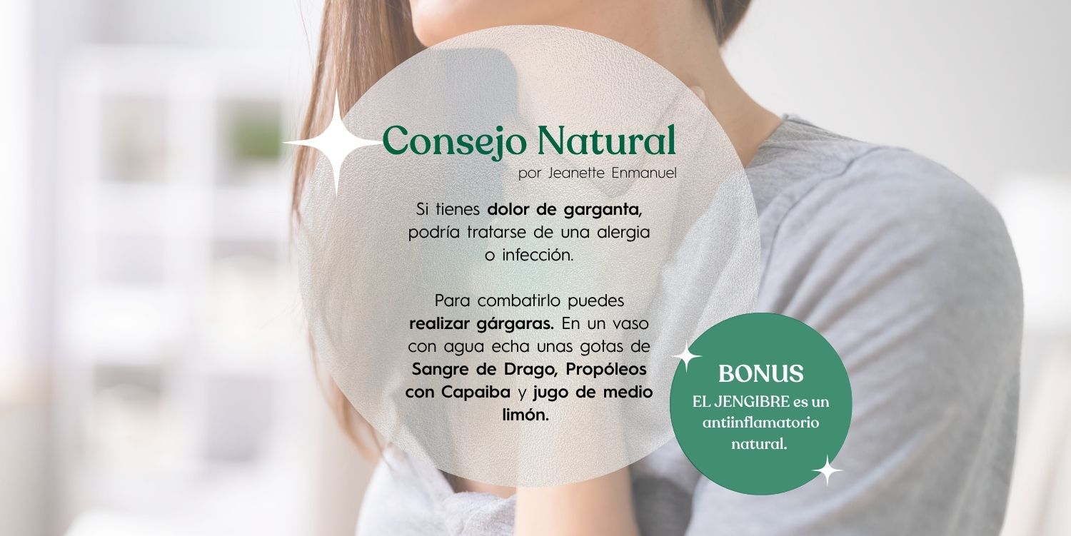 Cuida tu garganta de las infecciones y alergias