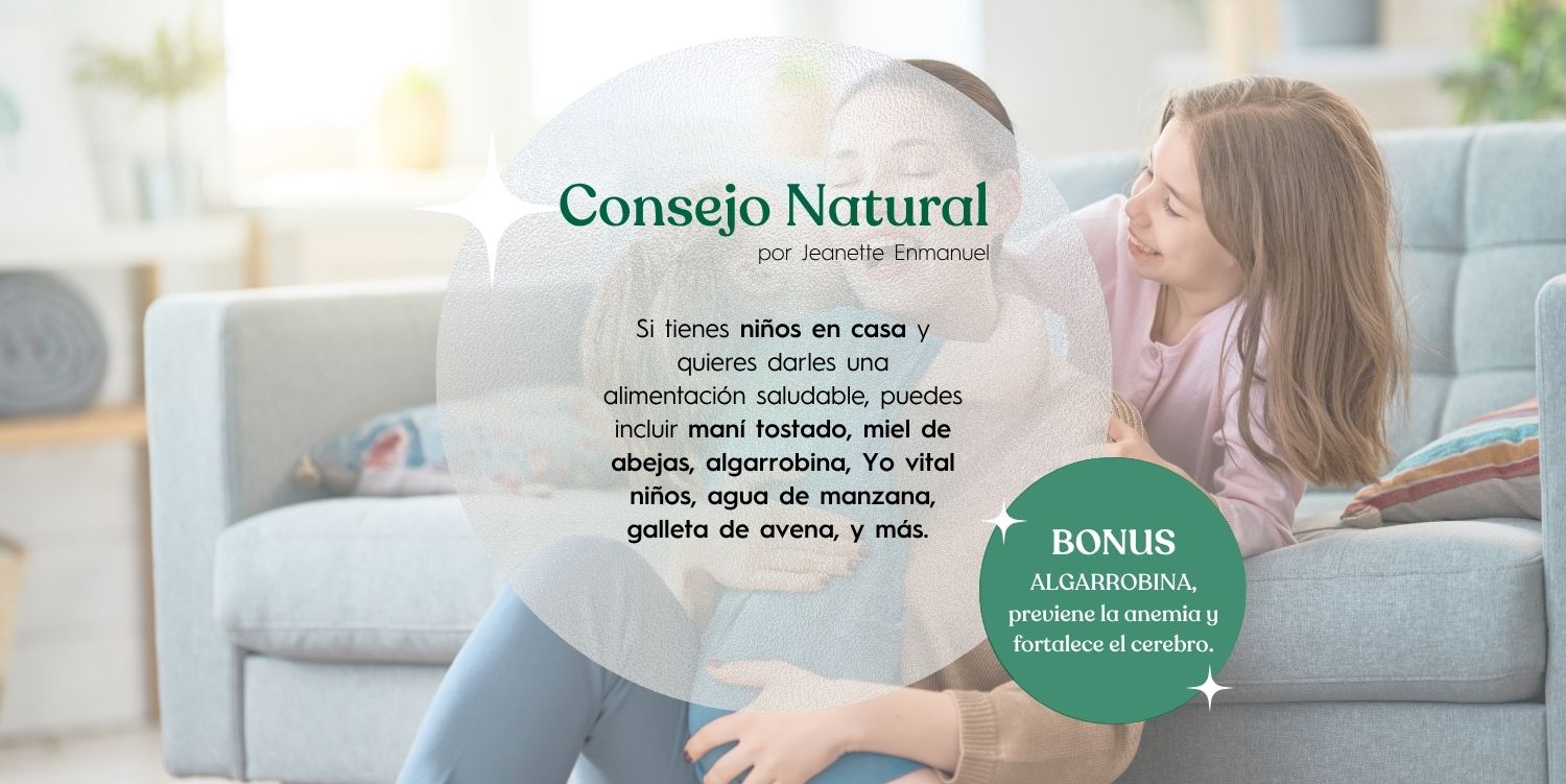 Cuida la alimentación de los pequeños de la casa